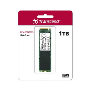 트랜센드 MTE110S M.2 2280 NVMe 1TB TLC 파인인포