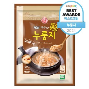 오뚜기옛날 구수한 끓여먹는 누룽지, 900g, 1개