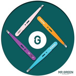 독일 MR GREEN 미스터그린 족집게 선물용, MR2168OR (오렌지)