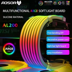 PC 케이스 PSU 확장 RGB 케이블 ATX 24Pin PCIE GPU 8PinX2 네온 컬러 라인 ARGB 스트리머 전송 어댑터 MB 5V 3Pin SYNC