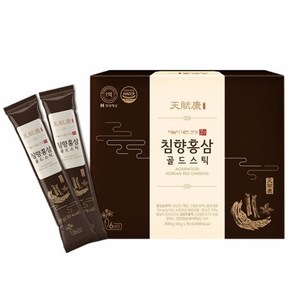 [천부강] 침향홍삼 골드스틱 10g x 30포 + 쇼핑백, 3개, 300g