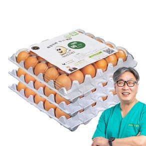 [당일 생산] 닥터안스에그 무항생제 인증 수의사 계란, 30구, 3개
