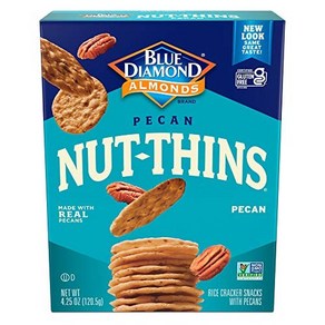 Blue Diamond NutThins Cracker Snacks Pecan Boxes 4.2 Blue Diamond NutThins 크래커 스낵 피칸 상자 4.25 온