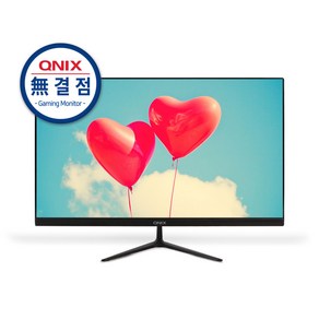 큐닉스 24인치 75Hz HDR 오피스 사무용 게이밍모니터 IPS 패널 CCTV, QX24SD 슬림, 60.4cm