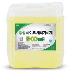 에코지엥 중성 세이프 식기세척기세제 18.75L 1종원료사용, 1개