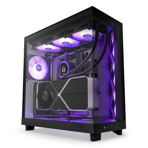 [NZXT] H6 Flow RGB (Matte Black) (미들타워), 선택하세요