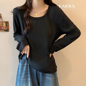 카라 KARRA 쥴리베이직티셔츠 A4S0592