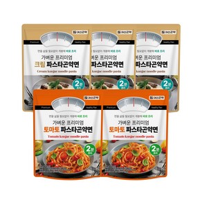 대신곤약 가벼운프리미엄 파스타곤약면 (토마토파스타 크림파스타)