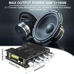 블루투스 5.0 100W DIY 앰프모듈 키트 (ZX-MT21)