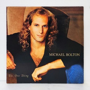 Michael Bolton(마이클 볼튼) / The One Thing 엘피음반 상태(쟈켓/음반) NM/NM