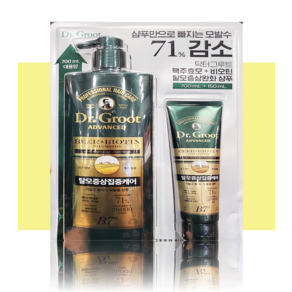 닥터 구르트 탈모 증상 집중케어 샴푸 비오틴 맥주 효모 + 올림생활 향균티슈, 1개, 850ml