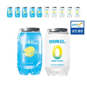 브이톡 2종 혼합 350ml x 12캔(블루레몬에이드 제로레몬에이드 각6캔)