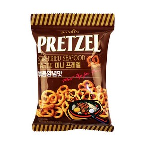 삼진씨앤에프 미니프레첼 볶음양념, 70g, 1개