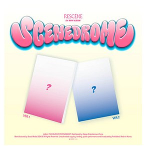 개봉앨범 포토카드 없음 / RESCENE (리센느) - 1st MINI ALBUM SCENEDROME - VER.2