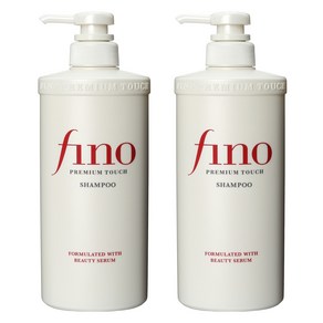 Fino 프리미엄 터치 샴푸 포뮬레이티드 위드 뷰티 세럼, 550ml, 2개