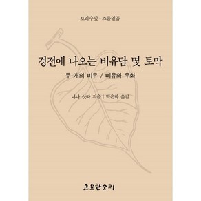 경전에 나오는 비유담 몇 토막, 냐나삿따 편/박은화 역, 고요한소리