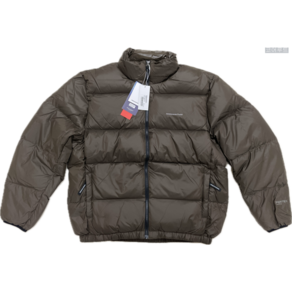 디스이즈네버댓 패딩 퍼텍스 PERTEX T DOWN JACKET 디네댓 숏패딩 브라운