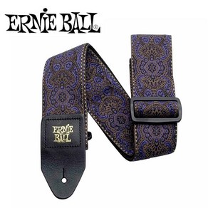 [프리버드] Enie Ball 스트랩 PAISLEY PURPLE BLACK, 단품, 1개