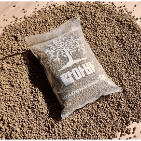 NRC 깔아바 레드 프로그 소일 1KG 팩맨 양서류 파충류 바닥재, 1개