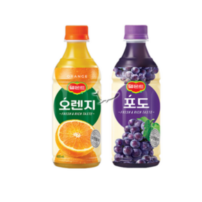 델몬트 포도 400ml 10입+오렌지 400ml 10입 총 20입, 1세트