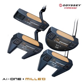 오딧세이 Ai-ONE MILLED 퍼터_GC, 7번 T CH 33, R, 3도