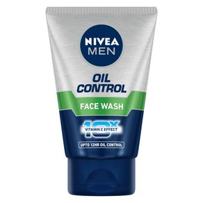 Nivea Men Face Wash For Oily Skin Oil Control For 12Hr Oil Control With 10X Vitamin C Effect 100 G