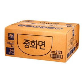 박스/면사랑냉동중화면(8봉), 230g, 8개