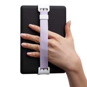 윌비 클립온 포인트 미니 (17 - 18cm 용) 이북리더기 핸드 스트랩, 퍼플, 1개