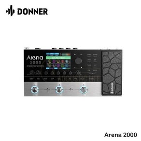 드럼페달 Donne Aena 2000 멀티 이펙트 페달 278 효과 IR AMP 드럼 루퍼 MIDI 인 이펙터 일렉트릭 기타용 소프트웨어 앱 포함, [01] Donne Aena 2000, 1개