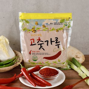 국산 고춧가루 24년 햇 고추가루1kg 김장고추가루 보통맛, 1kg, 1개