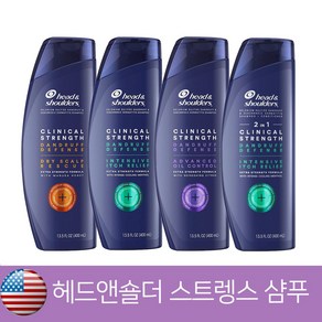 헤드앤숄더 클리니컬 스트렝스 비듬 두피 케어 샴푸, 400ml, 1개