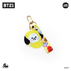 BT21 아크릴 와이어 키링 키홀더 치미, 1개