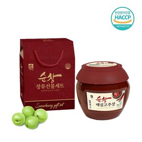 추석선물세트 전통 순창 청매실 2kg 블루베리 2.2kg 된장 고추장 가정용, 청매실고추장, 1개