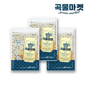 [곡물마켓] 찰오곡밥 500g x 3봉, 3개