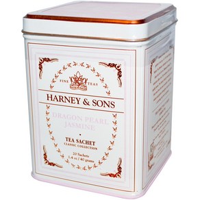 Haney & Sons Dagon Peal Jasmine Tea 20 Count(Pack of 1) 하니앤썬즈 드래곤펄 재스민 티 20개(1팩), 49.9g, 1개입, 1개