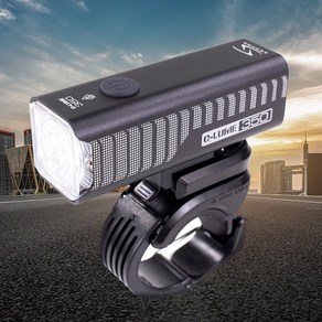 서파스 E-LUME 자전거 라이트 350 600루멘, 블랙 600루멘, 1개