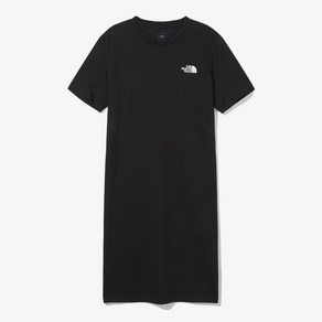 [국내정식매장] 노스페이스 원피스 The North Face WS ESSENTIAL S/S MIDI DRESS - BLACK