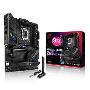 ASUS ROG STRIX B760-F GAMING WIFI STCOM 에이수스 컴퓨터 PC 게이밍 메인보드 인텔 13세대 랩터레이크 12세대 엘더레이크 CPU추천