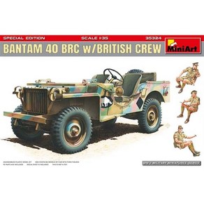 미니아트 35324 1/35 Bantam 40 BRC Bitish Cew Special Edition 프라모델, 1개