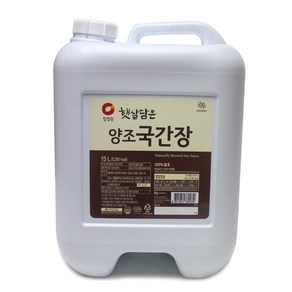 청정원 햇살담은 양조국간장 15L, 1개