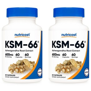 뉴트리코스트 KSM-66 600mg 60캡슐