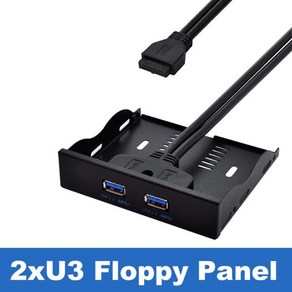 USB3.1 USB C PCI Expess 확장 카드 w BC 2.4A 충전 to 3.1 Gen 1 Type-C w/ 20pin 2 3.5 전면 패널 용, [02] 2 U3 Font Panel, 02 2 U3 Font Panel