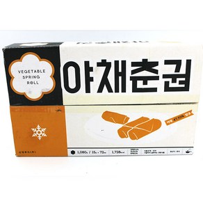 신정푸드 야채춘권 1080g (아이스박스.팩포함가), 1박스, 1.08kg