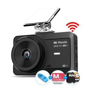 만도 2채널 블랙박스 MHD100 32G WiFi 풀HD (리더기)포함 F/HD 초절전 주차대기 56일 ADAS 음성녹음 무상AS 2년 고선명LCD/전국AS