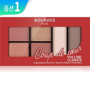 부르조아 볼륨 글래머 아이쉐도우 팔레트 Boujois Volume Glamou Eyeshadow Palette, 1개, 02 쿠 드 씨어터