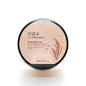 더페이스샵 미감수 브라이트 클렌징 크림 크림/밤, 200ml, 1개