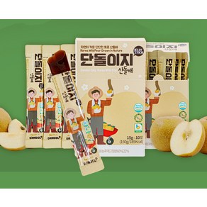 [2+1박스] 토종배 포켓젤리 단돌이지 모과 도라지 배 젤리스틱 10포, 150g, 3개