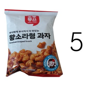 오늘좋은 왕소라형 과자 (140G), 5개, 140g