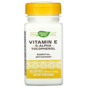 네이처스웨이 Vitamin E 400 IU 소프트젤 100정, 1개