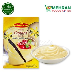 UNITED KING Vanilla Custard Powder 120g 바닐라 커스타드 파우더